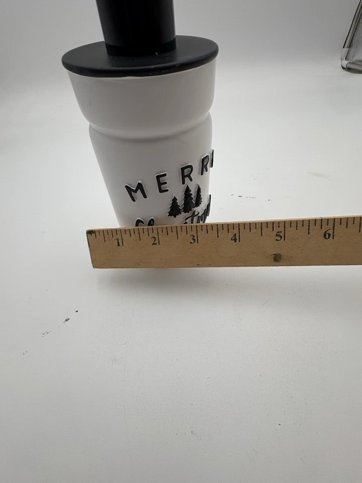 Merry Christmas Soap Dispenser - Pre-Owned - Image 4 of 4