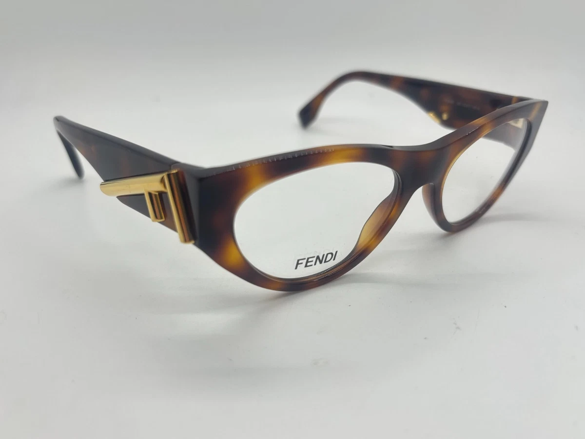 Fendi F878 705 Bronze Full Rim Metal Rectangular Eyeglasses Frames 52-17-135 Buy Fendi FS5078 902 Sunglasses – Eyewear Collections main image 3