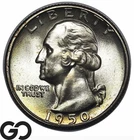 1950-S Washington Quarter, Solid Gem BU++