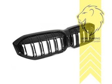 Grill Sportgrill K�hlergrill f�r BMW 3er Limo G20 Touring G21 LCI schwarz gl�nze