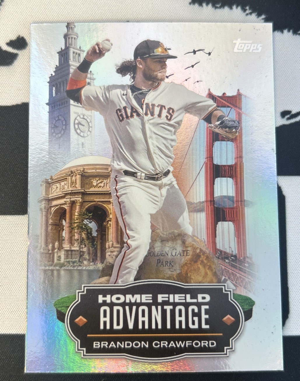 2023 Topps Update Series - Home Field Advantage Brandon Crawford #HA-28