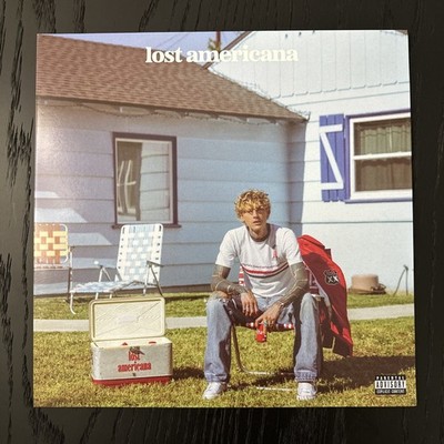 Machine Gun Kelly Lost Americana Mgk Signed Vinyl LP In Hand Red