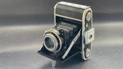 ◎レトロ　カメラ　Zeiss Ikon Nettar 本体 Zeiss Ikon Nettar Folding Camera 120 Film Anastigmat 7.5cm f/4.5