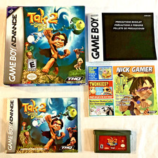 Tak 2: The Staff of Dreams Nintendo Gameboy Advance Game, Box Manual Inserts CIB
