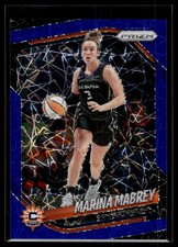Marina Mabrey 2025 Panini Prizm WNBA Blue Velocity Prizm Card #18