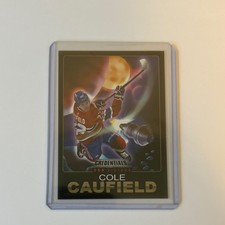 Upper Deck Credentials Pro Visions Cole Caufield Montreal Canadiens #9 2021-22