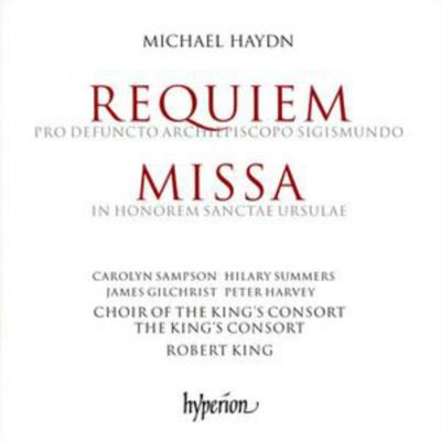 Michael Haydn Requiem, Missa (King, the King's Consort) (CD) Album