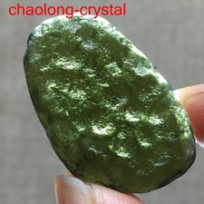 23Ct Moldavite Genuine Raw Moldavite Crystal from Czech Republic PICcertificate