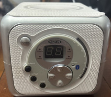 Jensen CD-555 Portable CD Player Bluetooth AM/FM Stereo Silver Aux, Headphone