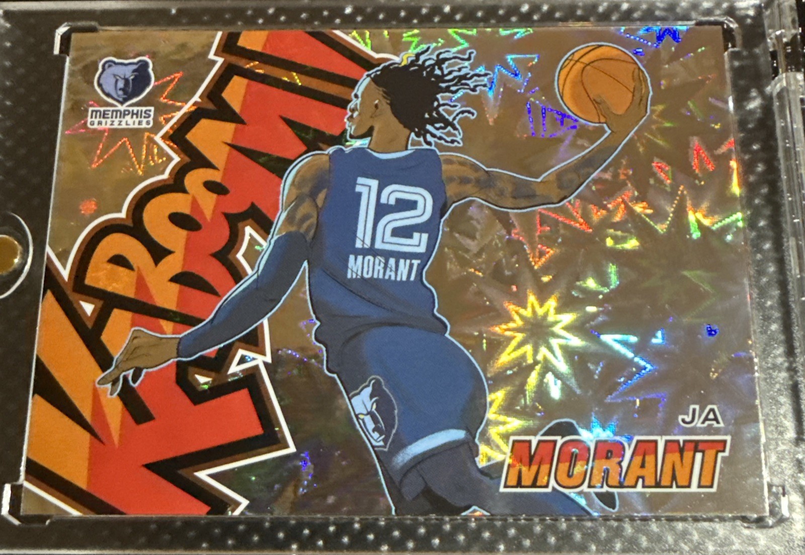 2024-25 Panini Revolution Ja Morant Kaboom! #11 Case Hit SSP Grizzlies A46