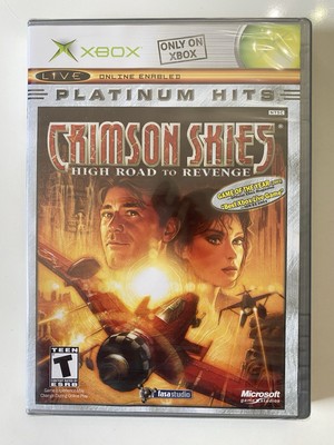 Crimson Skies: High Road to Revenge Microsoft Xbox Factory Sealed Platinum Hits