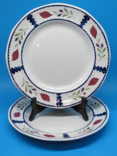 Adams Lancaster China Englisch Ironstone 10" Essteller 2er Set