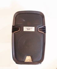 Portable 8" Battery Powered Stereo Bass Speaker Amplifier with Wireless Mic