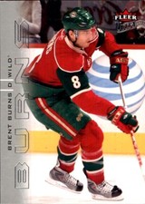 Brent Burns MINNESOTA WILD 2009-10 Fleer Ultra #180 Upper Deck