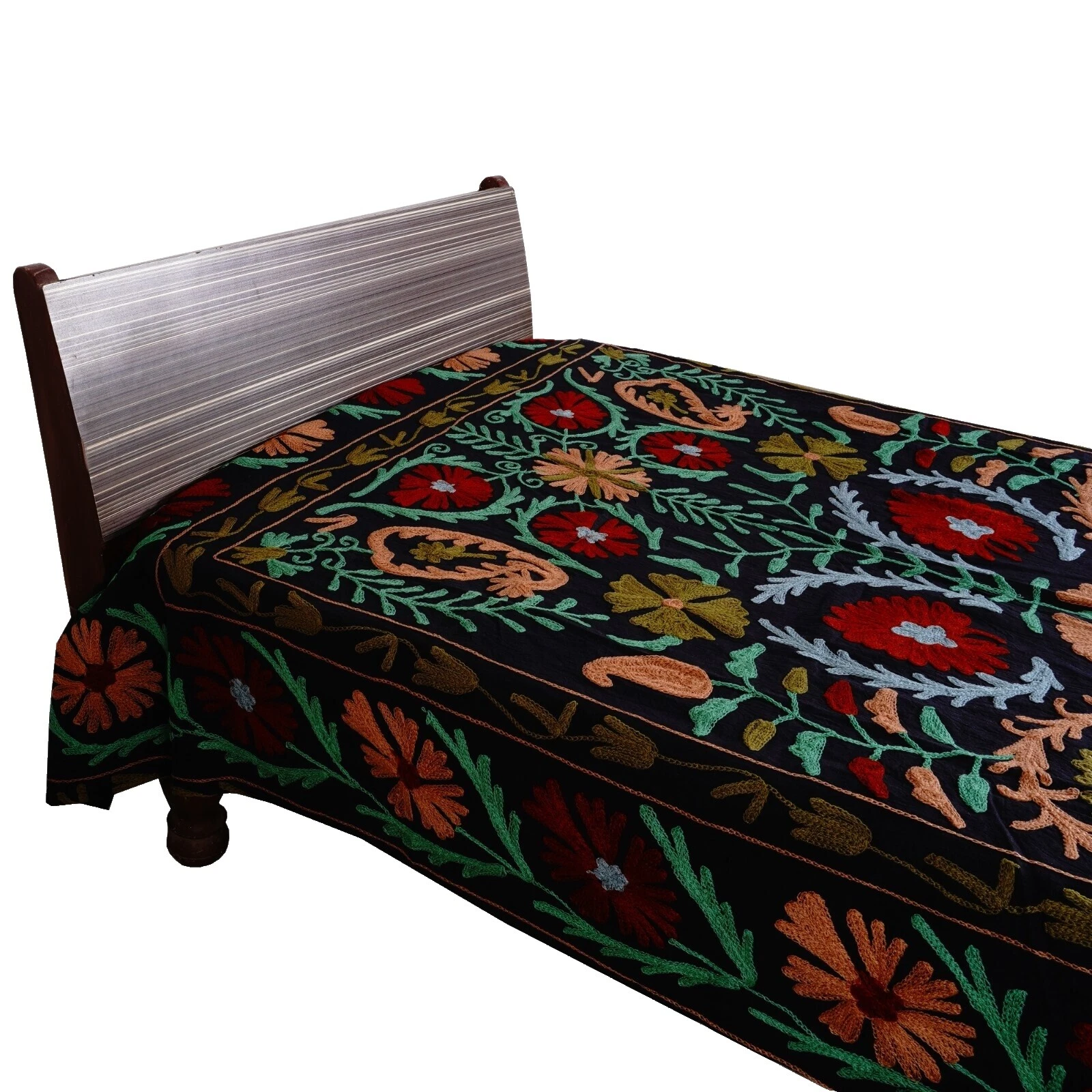 Tapices Floral Negro