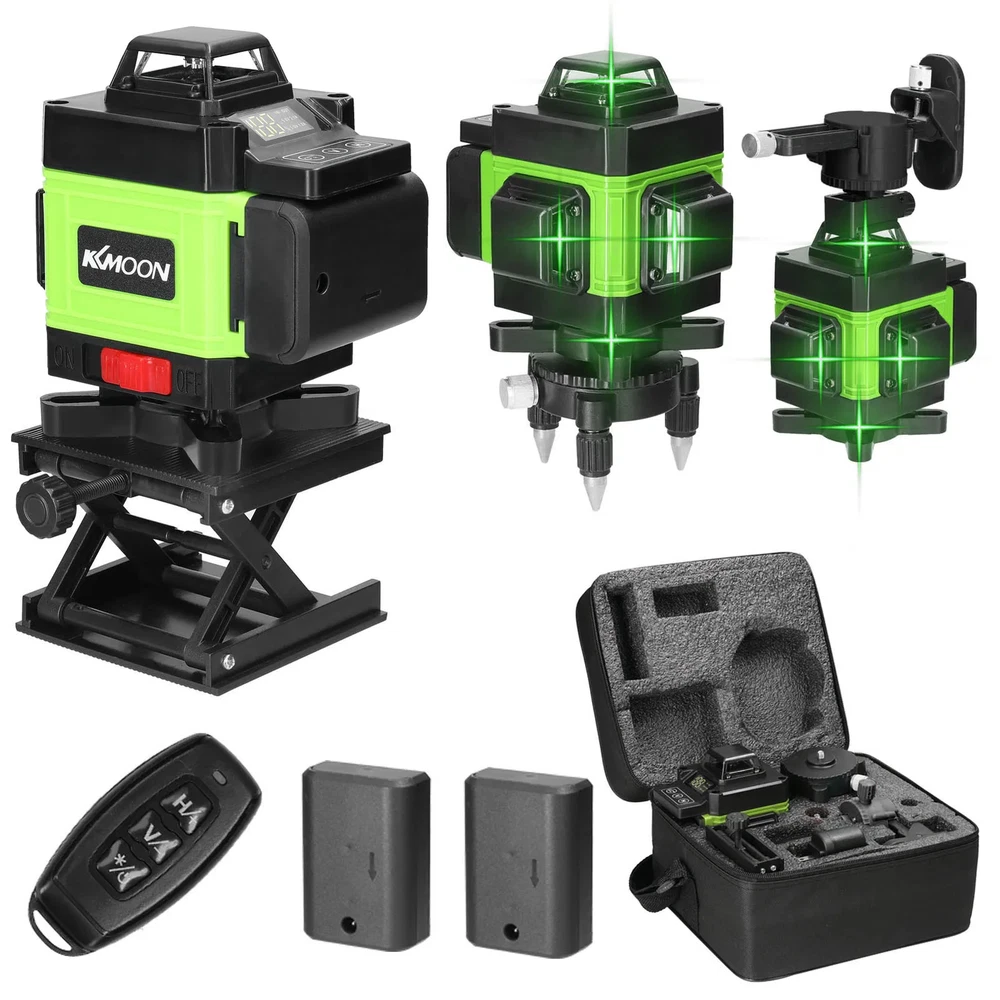 Rechargeable Lithium Laser Level with Vertical Cross Line Precision