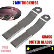 For Mower King Skidsteer Brush Hog REPLACEMENT Blades Rotary Grass Cutter 7MM