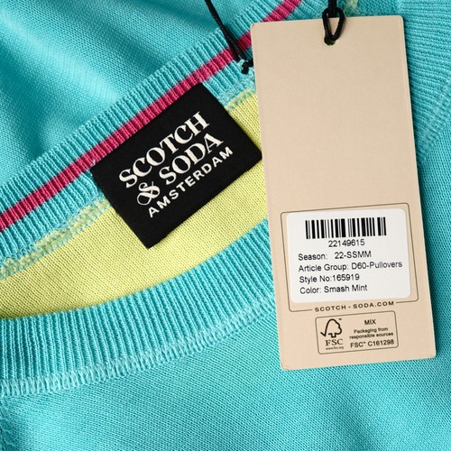 Scotch & Soda Men's Sweater Size M 165919 - Imagen 6 de 7