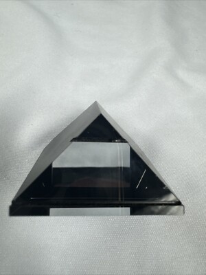 Triangle Glass Optical Prism Laser Optics Black Painted Mirrored Unbranded 1.5 