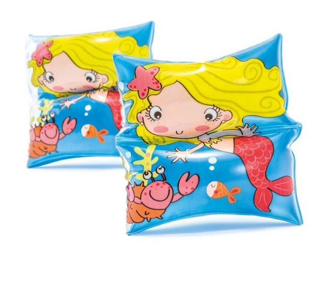 5p lot Inflatable Swimmers Armbands Floaties Pool BeachBall Kids summer