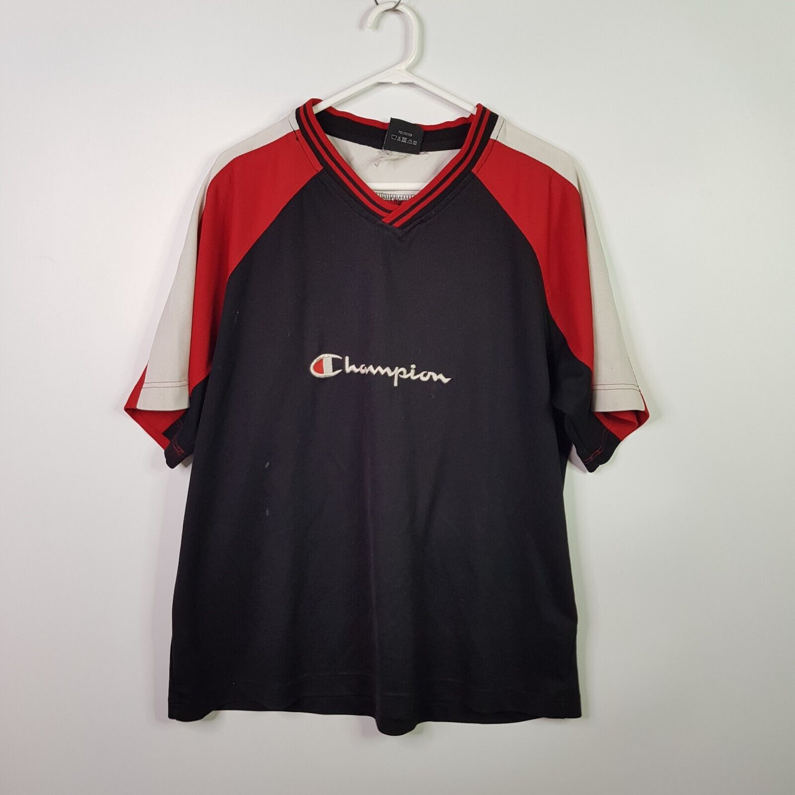 Vintage Champion Oversized Sports Shirt Mens Sz X… - image 1