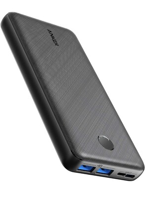 Anker PowerCore Essential 20000 20000mAh Power Bank - Black