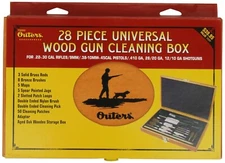 Outers 28 pcs Universal Cleaning Kit with Wooden Cleaning Box 70082 NEW (589)