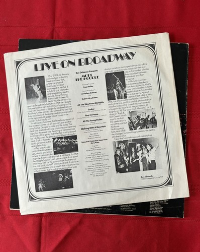 1970s Vinyl Lot (3) Frampton Comes Alive,Alice Cooper Live, Mott The Hoople Live - Picture 11 of 13