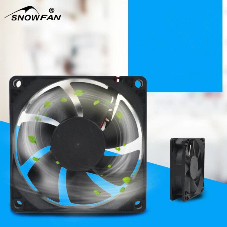 SNOWFAN YY8020H12B 12V 0.20A 8020 8CM DC Brushless  Industrial Cooling Fan - Image 4 of 4