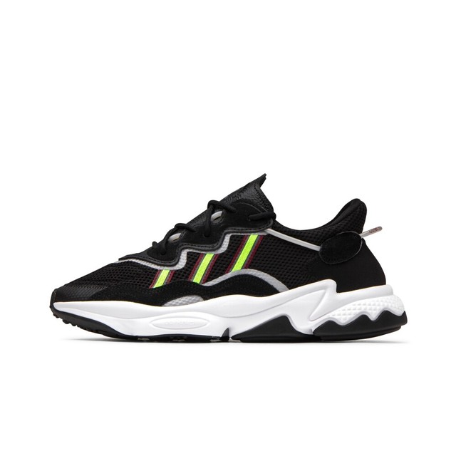 adidas ozweego white solar green