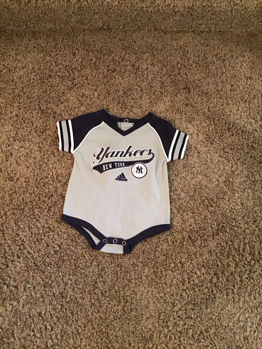 Adidas New York Yankees Jersey Baby Toddler Shirt Size 3-6 Months