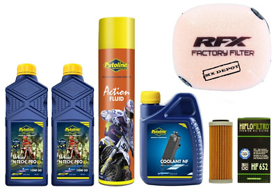 GASGAS OIL SERVICE KIT PUTOLINE & AIR FILTER MC250F MC350F MC450F 2021 - 2023