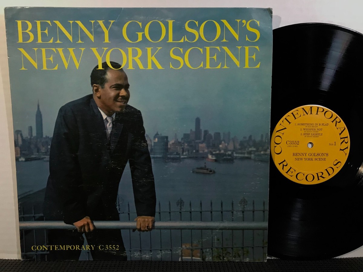 その他 LP Benny Golson Benny Golsons New York Scene C3552 CONTEMPORARY /00260 Benny Golson – Benny Golson's New York Scene – Vinyl (First