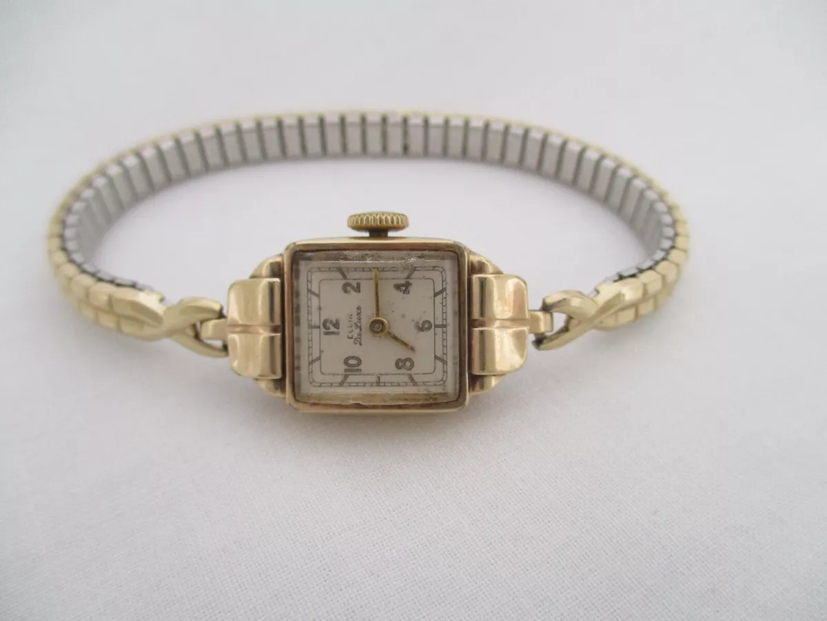 Old elgin women's watch sale