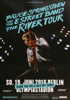 Bruce Springsteen - Live On Stage , Berlin 2016 | Konzertplakat | Poster