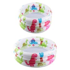 Dinosaur Inflatable Pool for Kids, Dino Swimming Pool,  Round Baby Padding Pool