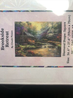 ダイヤモンドアートクラブ Brookside Retreat Brookside Retreat - Diamond Art Club Diamond Painting | eBay