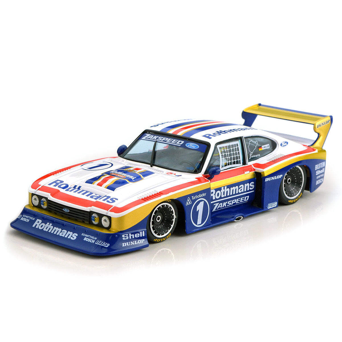 Racer Sideways Ford Capri Zakspeed Gr5 Rothmans 1/32 Slot