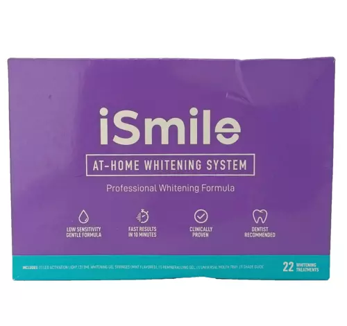At-Home Teeth Whitening System Kit Gentle Formula - 22 Treatments - Mint