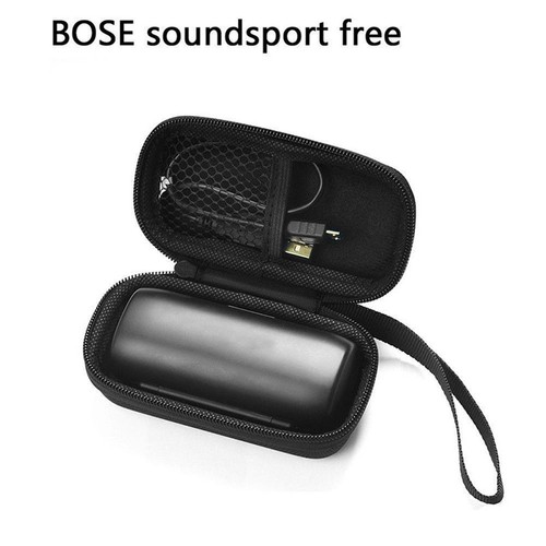 EVA Nylon Durable Bag Case Cover for Bose SoundSport Free Sport Headphones Black - Picture 9 of 11