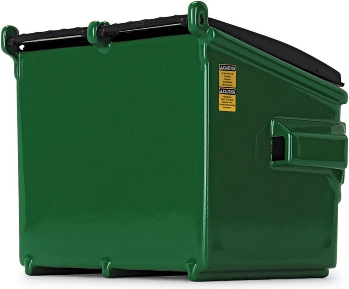  ピーターラビット グリーンジャスパーボックス First Gear 90-0169T 1:34 Waste Management Dumpster Diecast Bin for