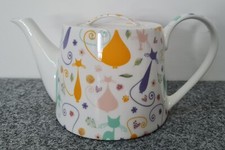 Teekanne vegan ohne Knochenasche Katzen Brillantporzellan Kanne Kaffee Tee WOW