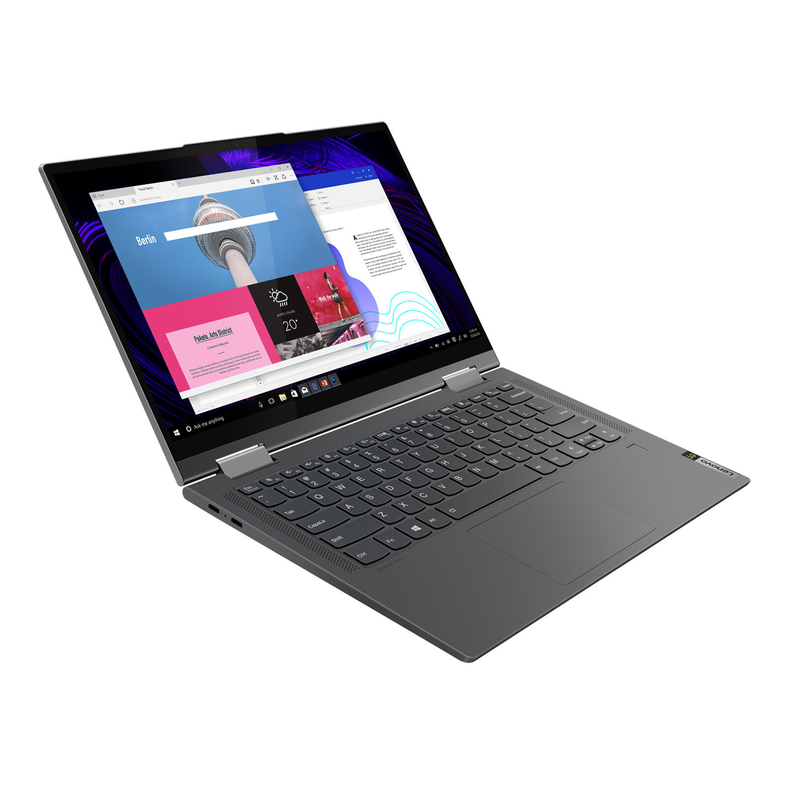 Lenovo Yoga 14Q8CX05 Snapdragon 5G Convertible 14 Zoll IPS Touch  