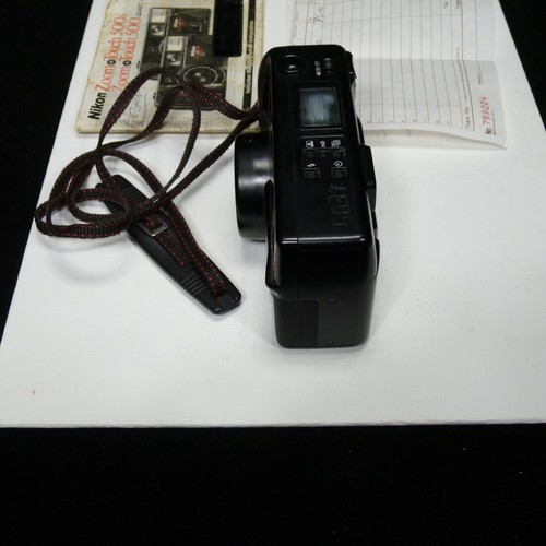 Nikon Zoom Touch 500 AF 35mm Camera 35-80mm Zoom Lens With Macro Untested - Picture 3 of 8