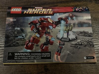 LEGO Marvel Super Heroes 76031 INSTRUCTIONS ONLY - Main Image