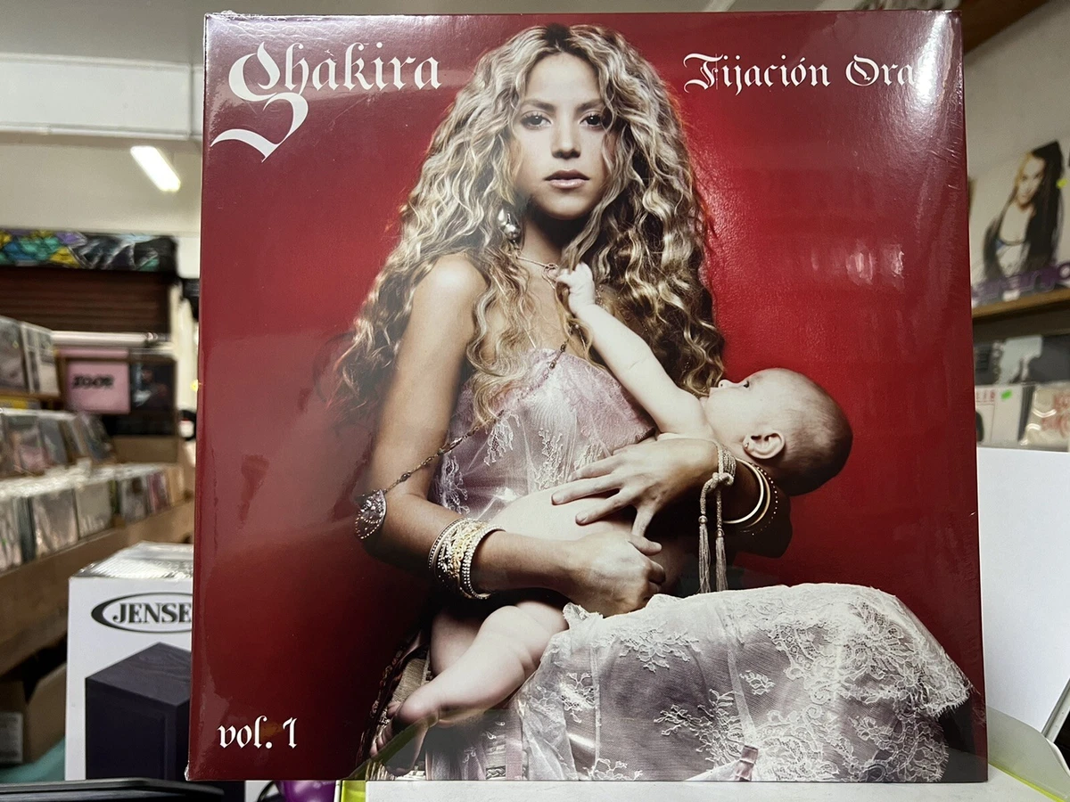SHAKIRA Fijacion Oral Vol 1 & 2 Double LP Album COLOURED VINYL 2022 MEXICO  | eBay