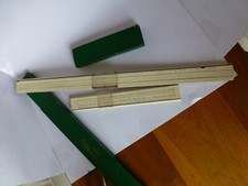 2 Antike Rechenschieber Faber-Castell ca.57cm
