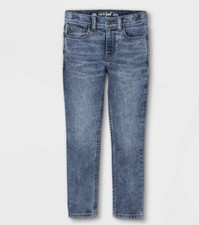 Cat Jack Boys' Stretch Skinny Fit Jeans - Medium Blue 12 Husky