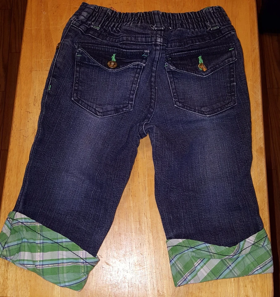 U.S. Polo Assn. pantalón puños en piernas niñas azul talla 5 con 2% spandex 20x9 Foto 4 de 4