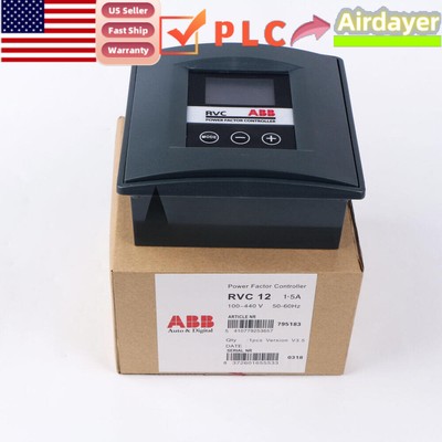 1PCS NEW ABB RVC-12 Power Factor Controller RVC 12